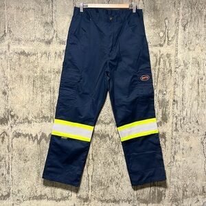 Pionner cargo work pants navy blue